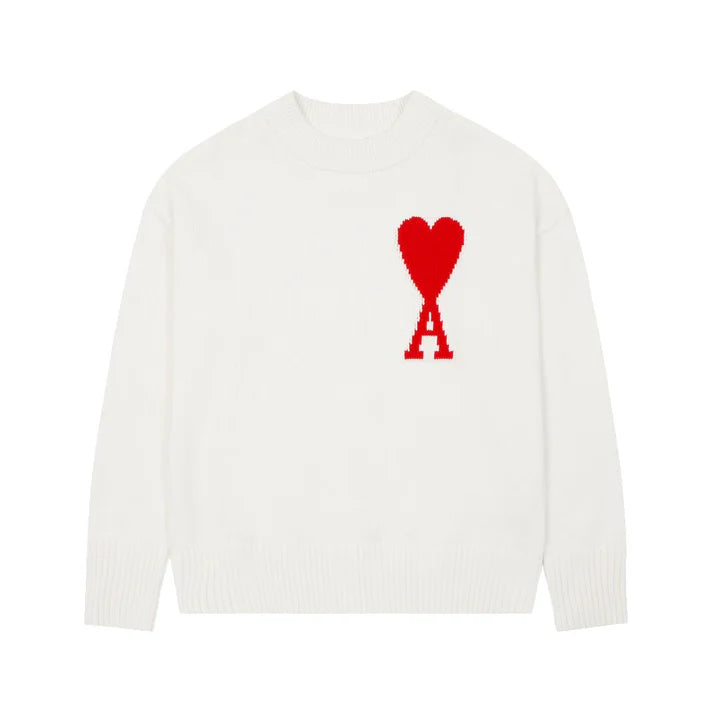 ,,AMI" Heart Sweater