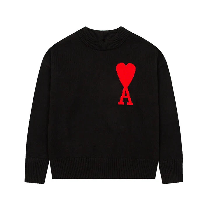 ,,AMI" Heart Sweater